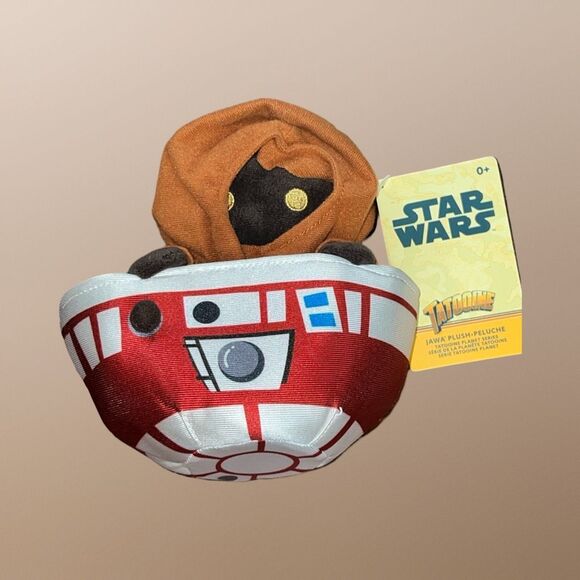 NWT Disney Jawa Droid Helmet Plush Star Wars Tatooine Planet Series Stuffed Toy - Picture 4 of 5